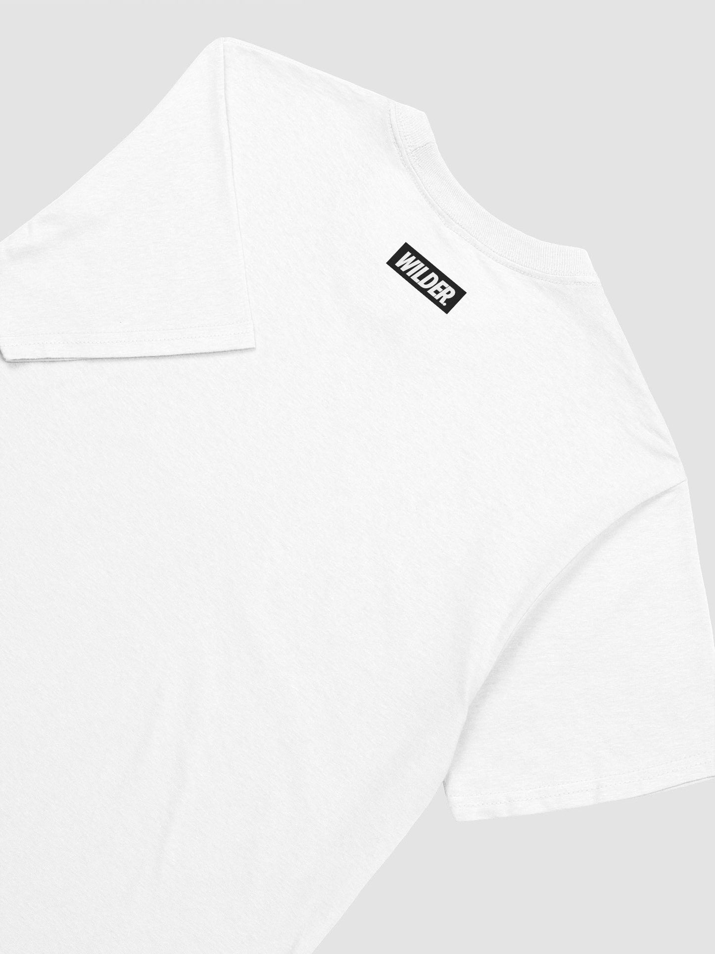 WILDER. LOGO TEE (WHITE/BLACK)