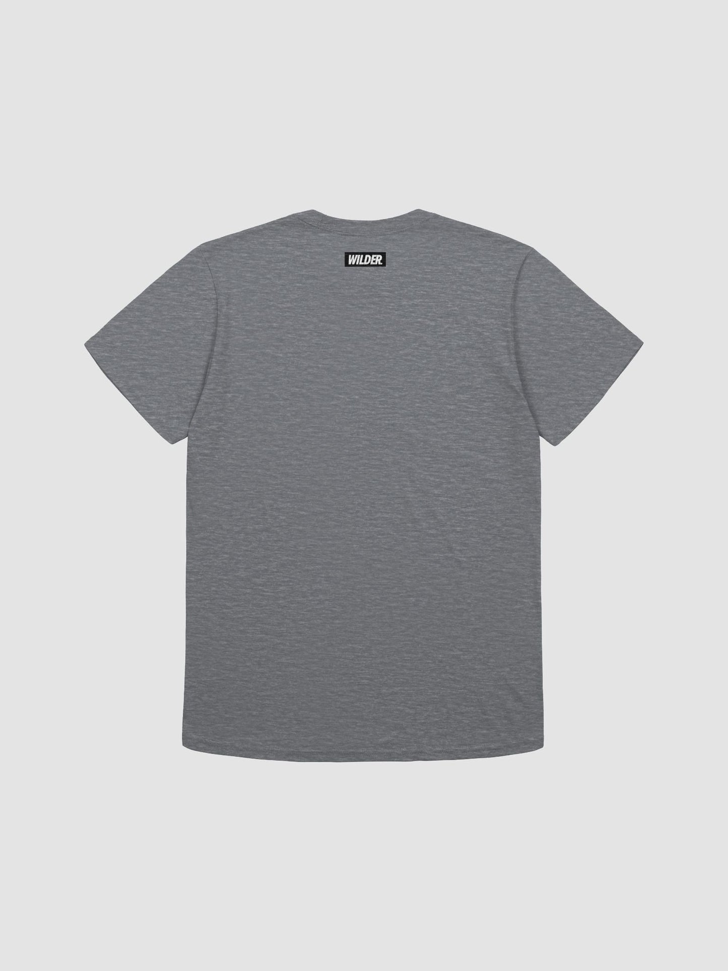 WILDER. LOGO TEE (CHARCOAL/BLACK)