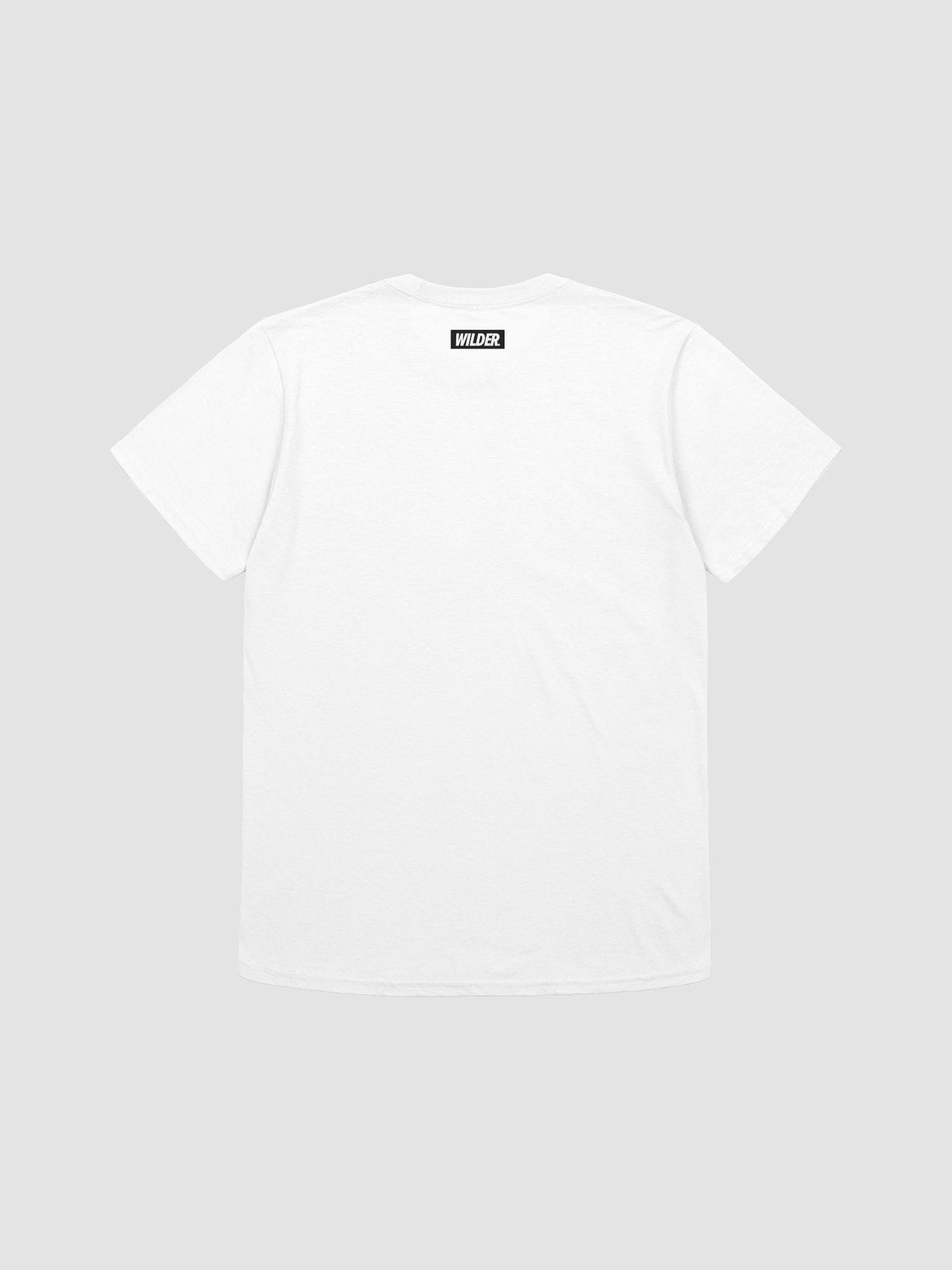 WILDER. LOGO TEE (WHITE/BLACK)